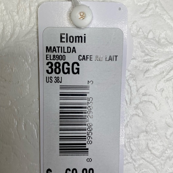 Elomi Matilda Bra in Café Au Lait 38J - Picture 6 of 6